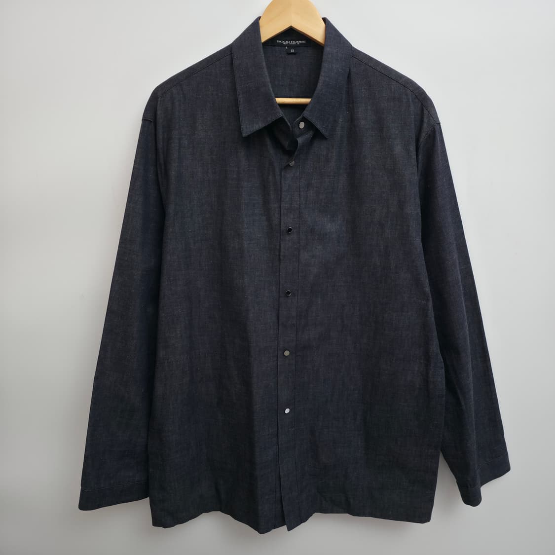 [XL] 솔리드옴므 다크 데님 셔츠 상품이미지1