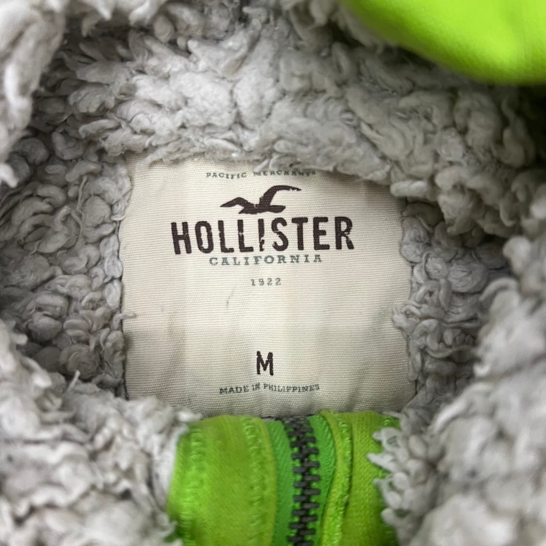 홀리스터 양털 후드집업 상품이미지2