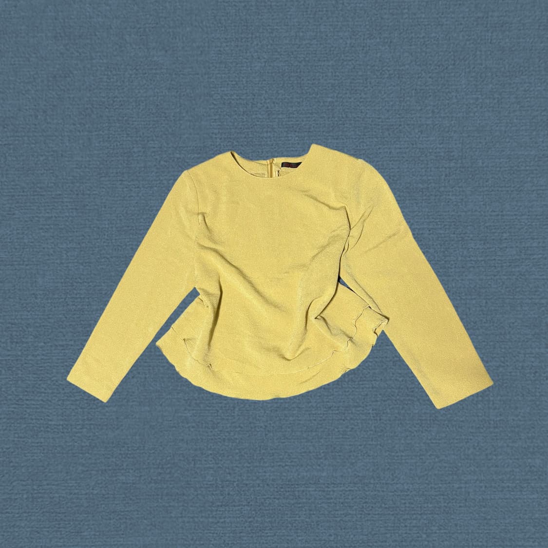 빈티지 레이어드 롱 프릴 블라우스 상품이미지1