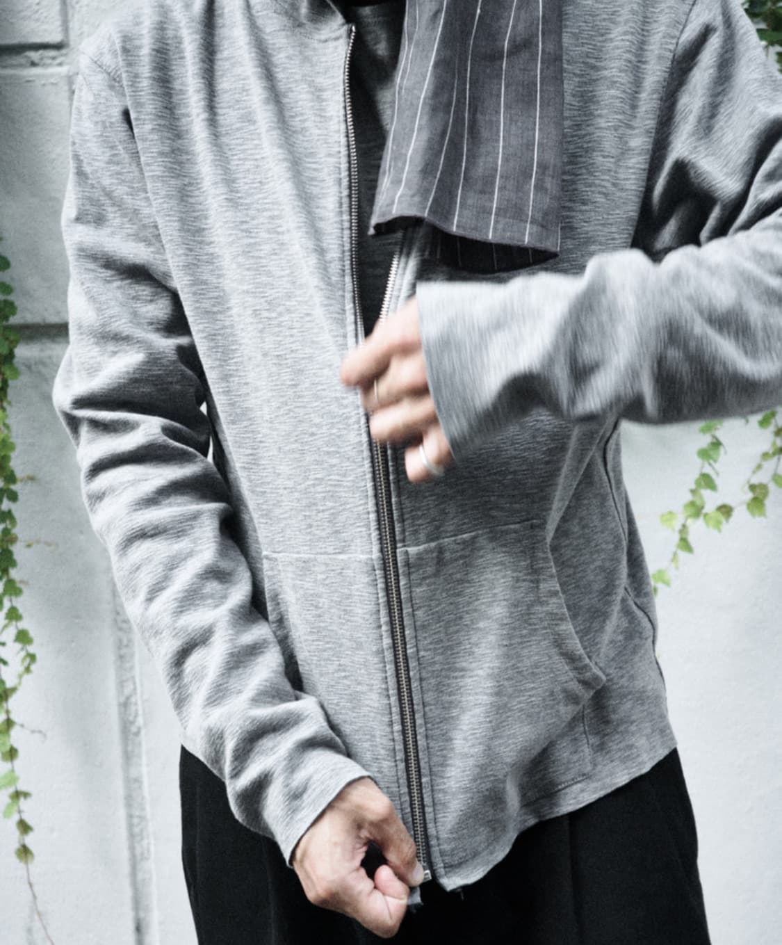 Mono prive gray hoodie 상품이미지1