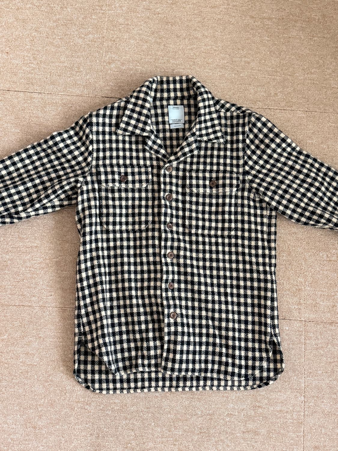 Visvim Black Check Big Game Shirts 상품이미지2