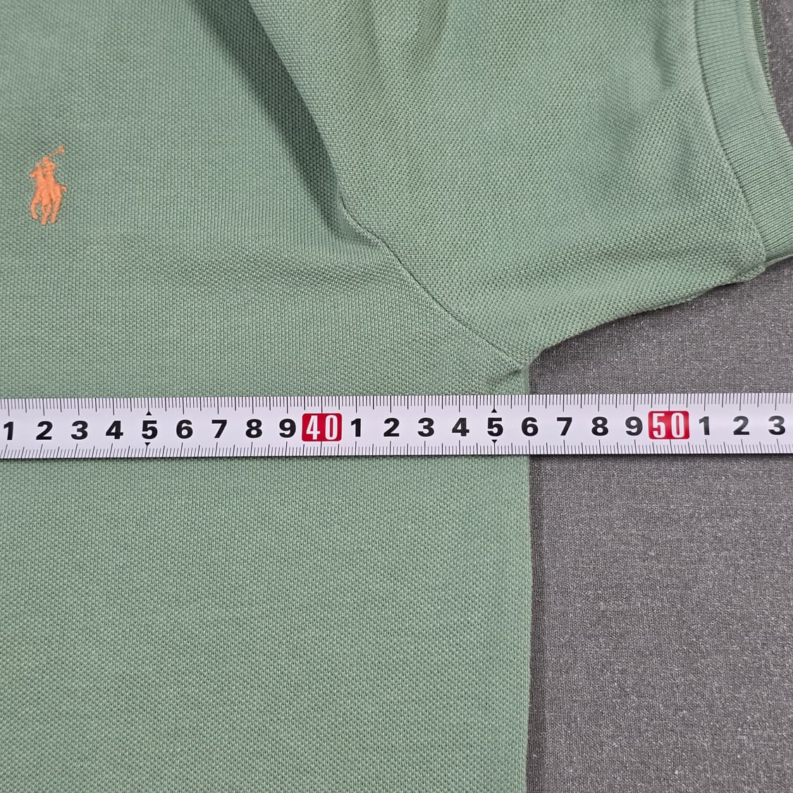 90 폴로 랄프로렌 서핑 자수 반팔 카라티셔츠 민트 (사진참고) 상품이미지6