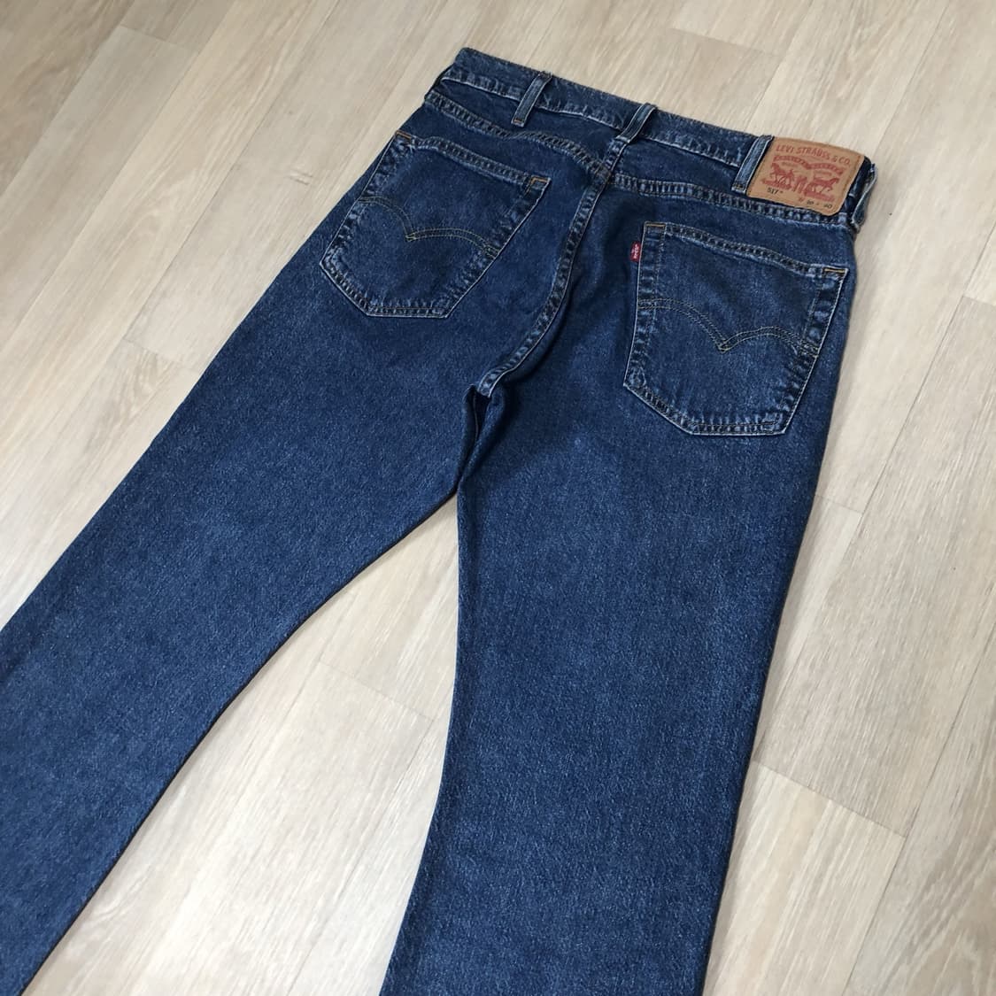(30) 리바이스 Levi's 517 부츠컷 중청 워시드 데님 상품이미지8