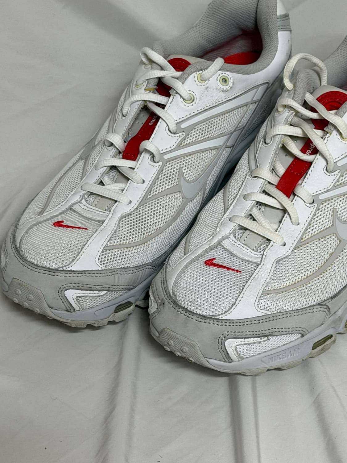 슈프림X나이키 샥스 라이드 2 SP 화이트 상품이미지2