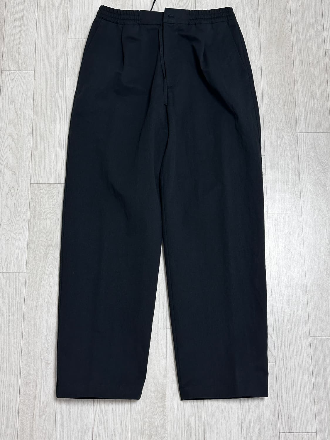 [2] stillness 스틸네스 내츄럴 이지 팬츠 블랙 상품이미지2