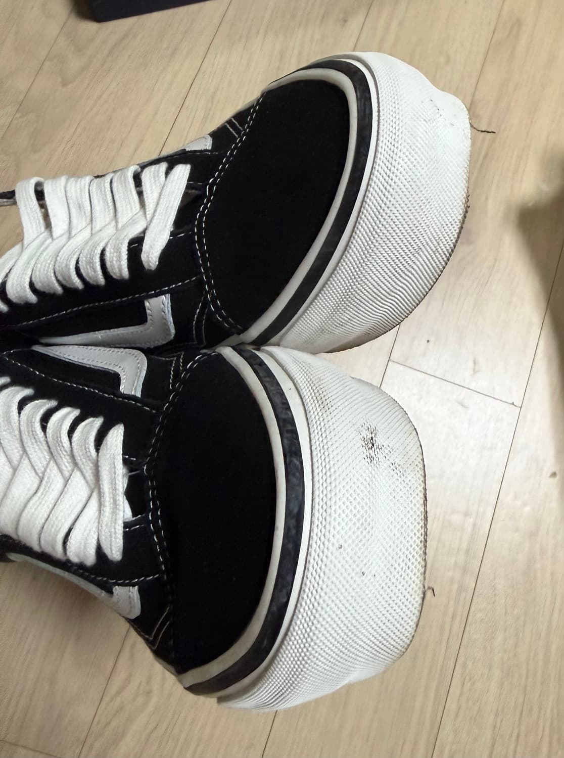 반스(VANS)X꼼데가르송(CDG) 올드스쿨 블랙 265 상품이미지5
