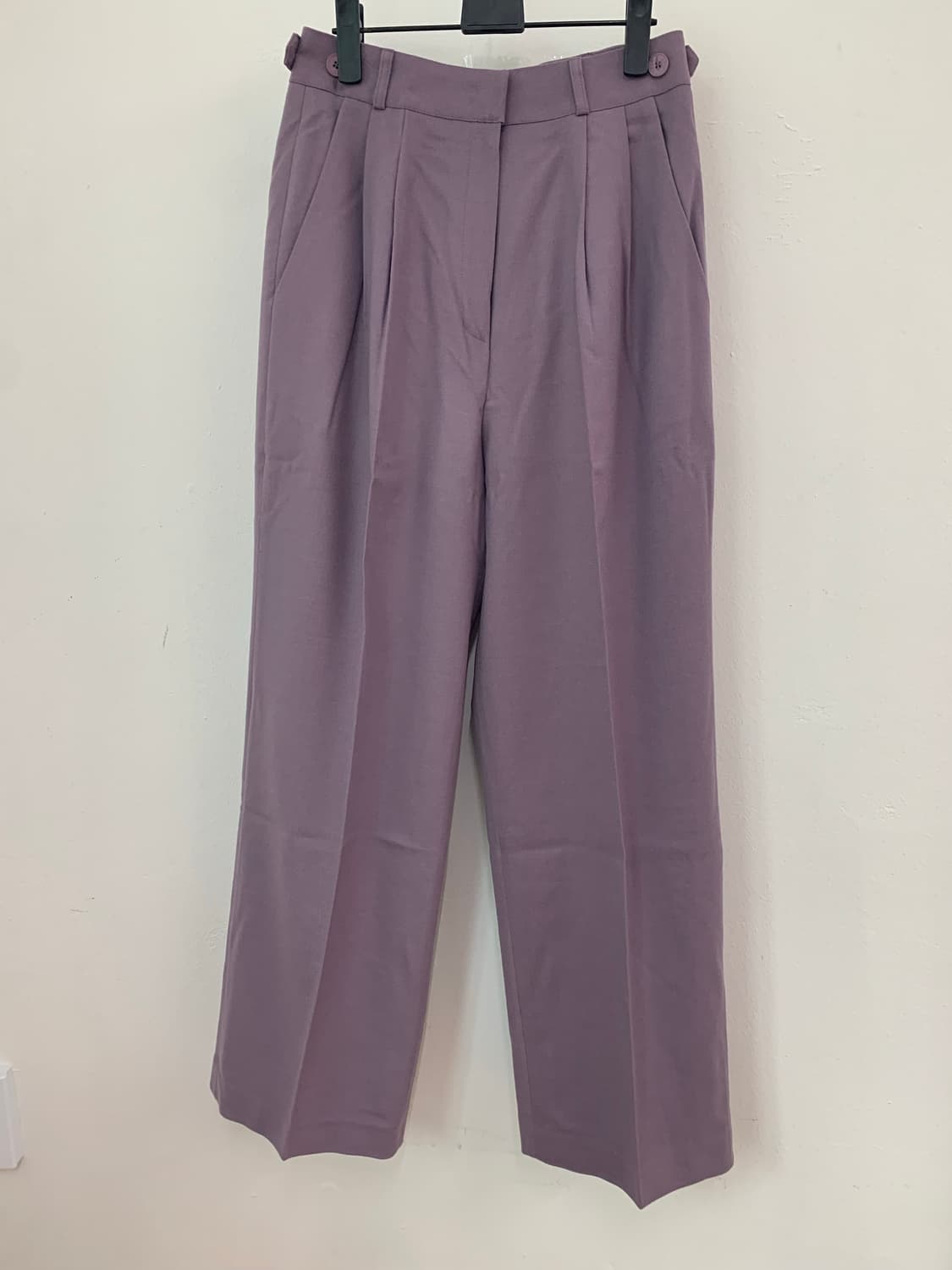 FREIHEIT Two-Tuck Button Wide Wool Pant 상품이미지7