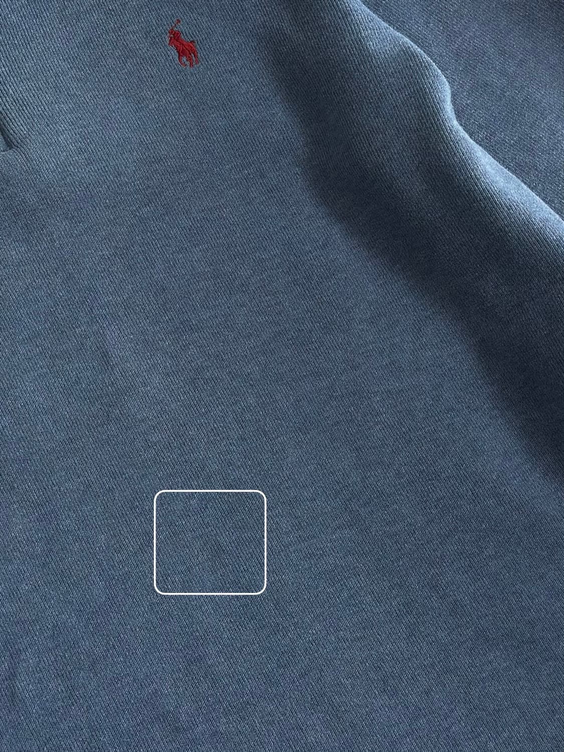폴로 랄프로렌 스카이블루 코튼 하프집업  상품이미지7