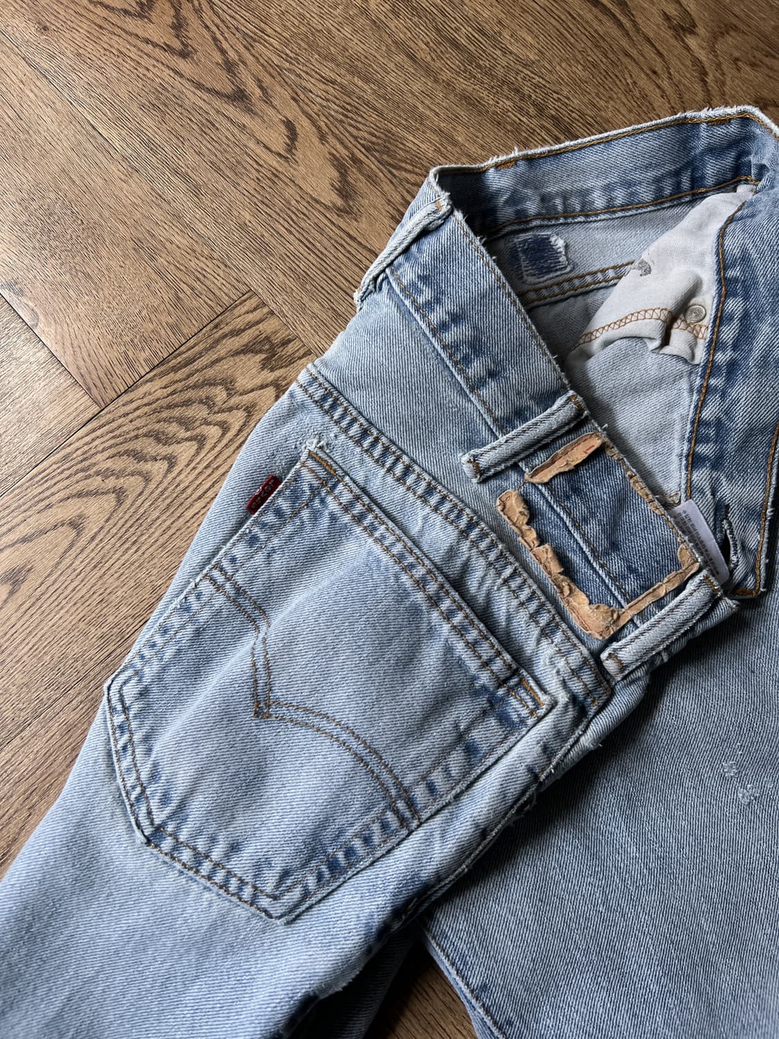 [36]리바이스 517 라이트블루 플레어진 F29 상품이미지4