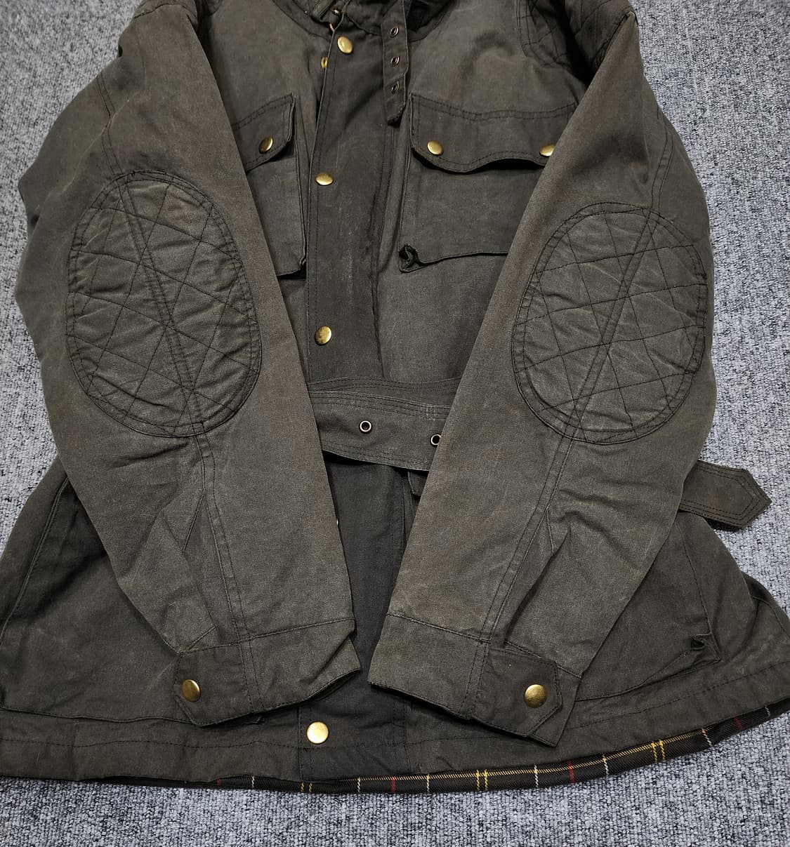 SPEEDWEAR 스피드웨어 빈티지 왁스 자켓 L 상품이미지5