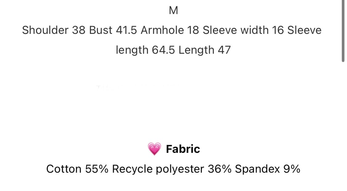 쓰리타임즈 쥬얼 롱 슬리브 블랙 M 상품이미지4