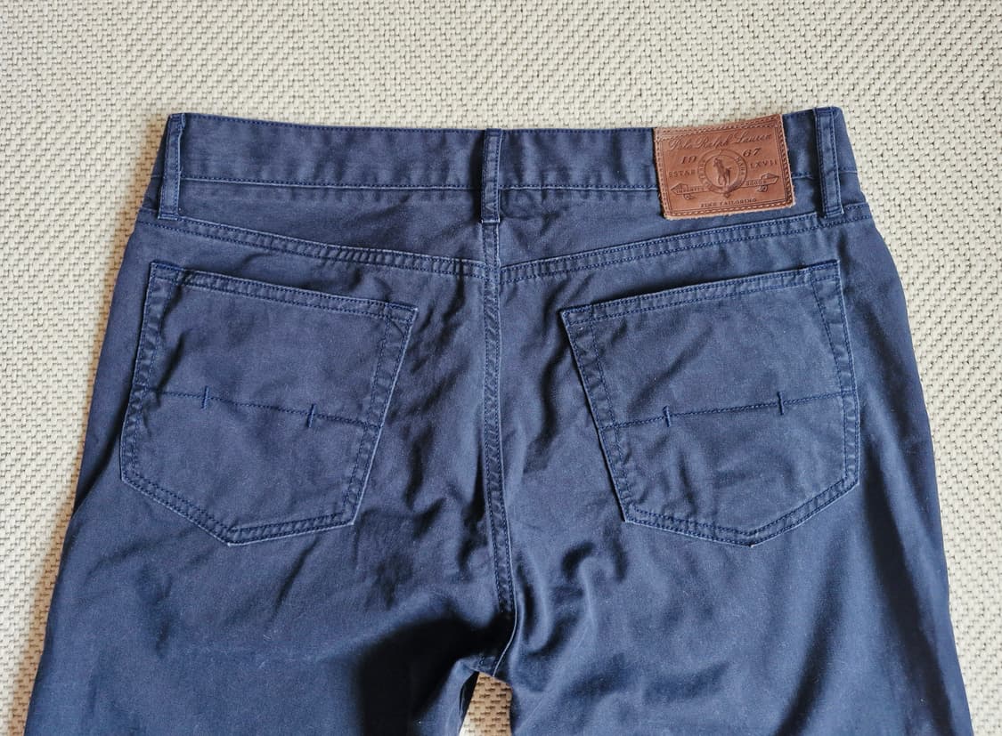 폴로 랄프로렌 5 포켓 가먼트다이드 코튼 팬츠 상품이미지4