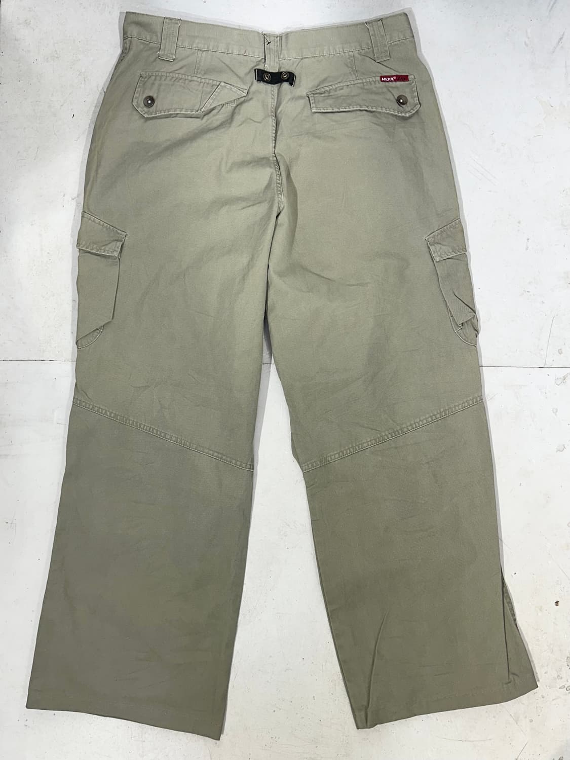 빈티지 mv 와이드 빅 포켓 카키 베이지 카고 팬츠 XXL 상품이미지5