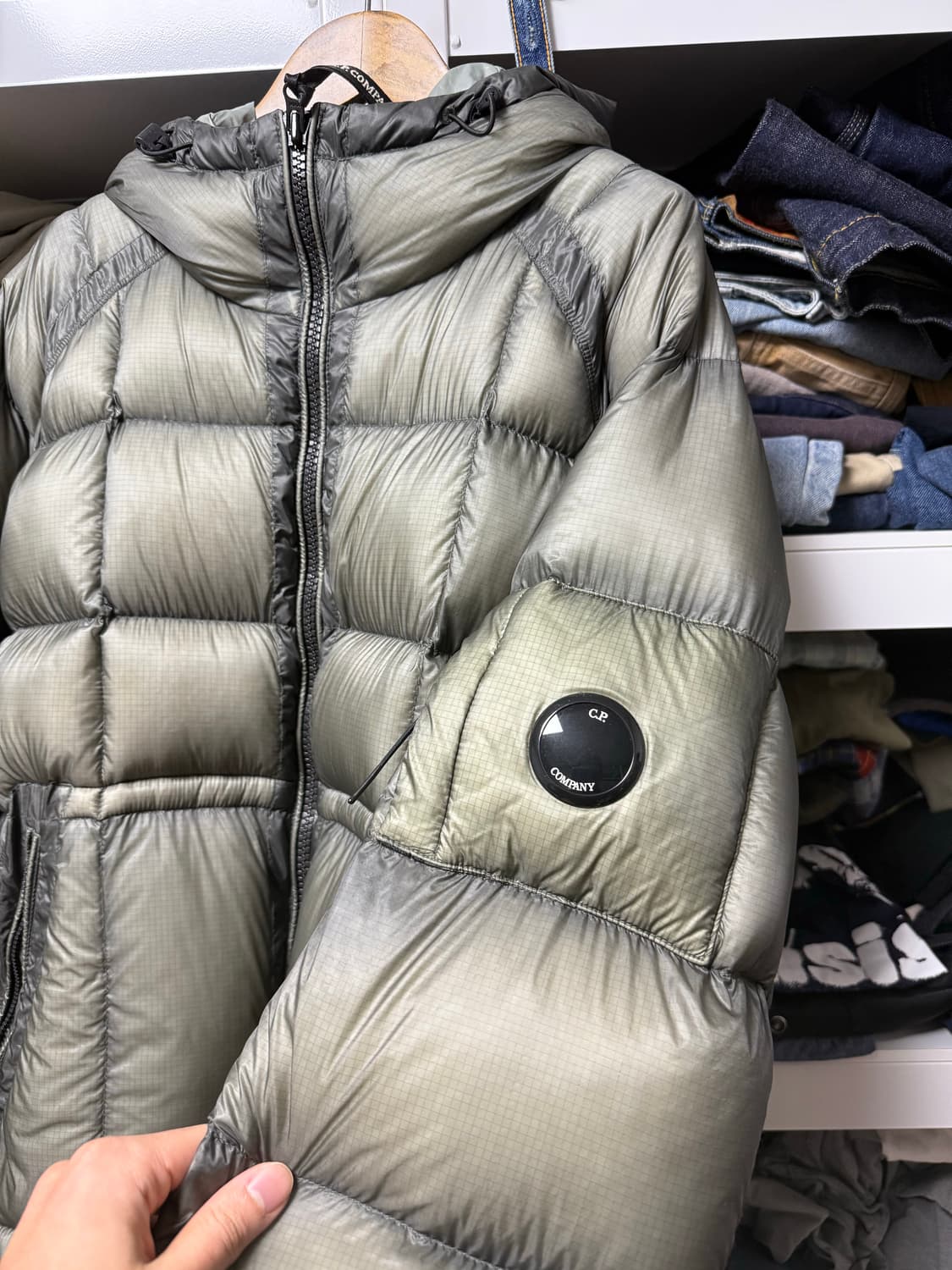 CP 컴퍼니 DD쉘 후드 다운자켓 21FW 50size 상품이미지3