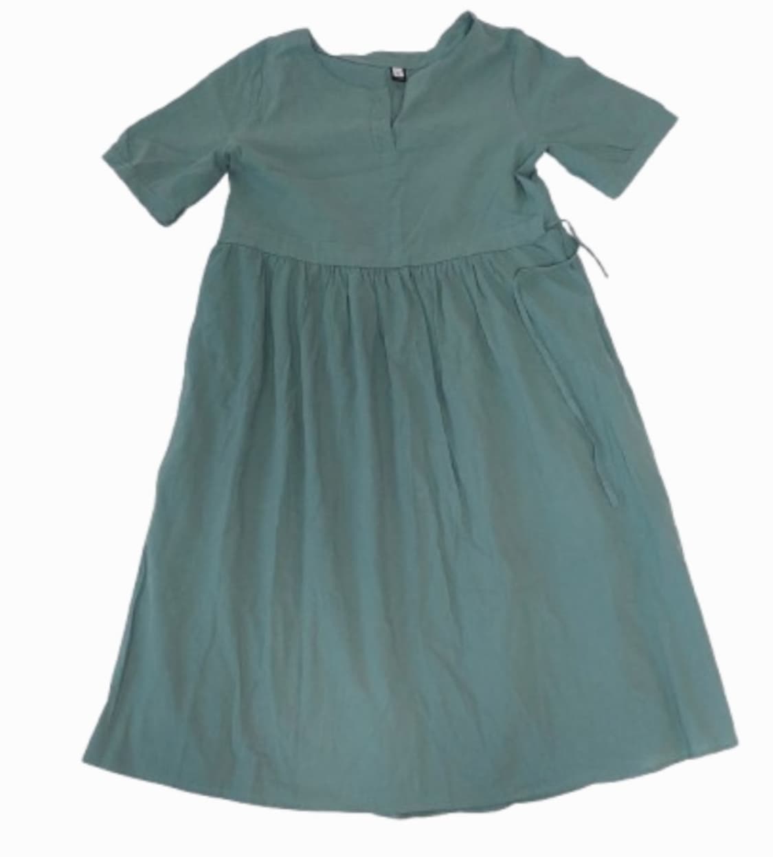 모리걸 하구미 너드 청록 민트 반팔 원피스 상품이미지1