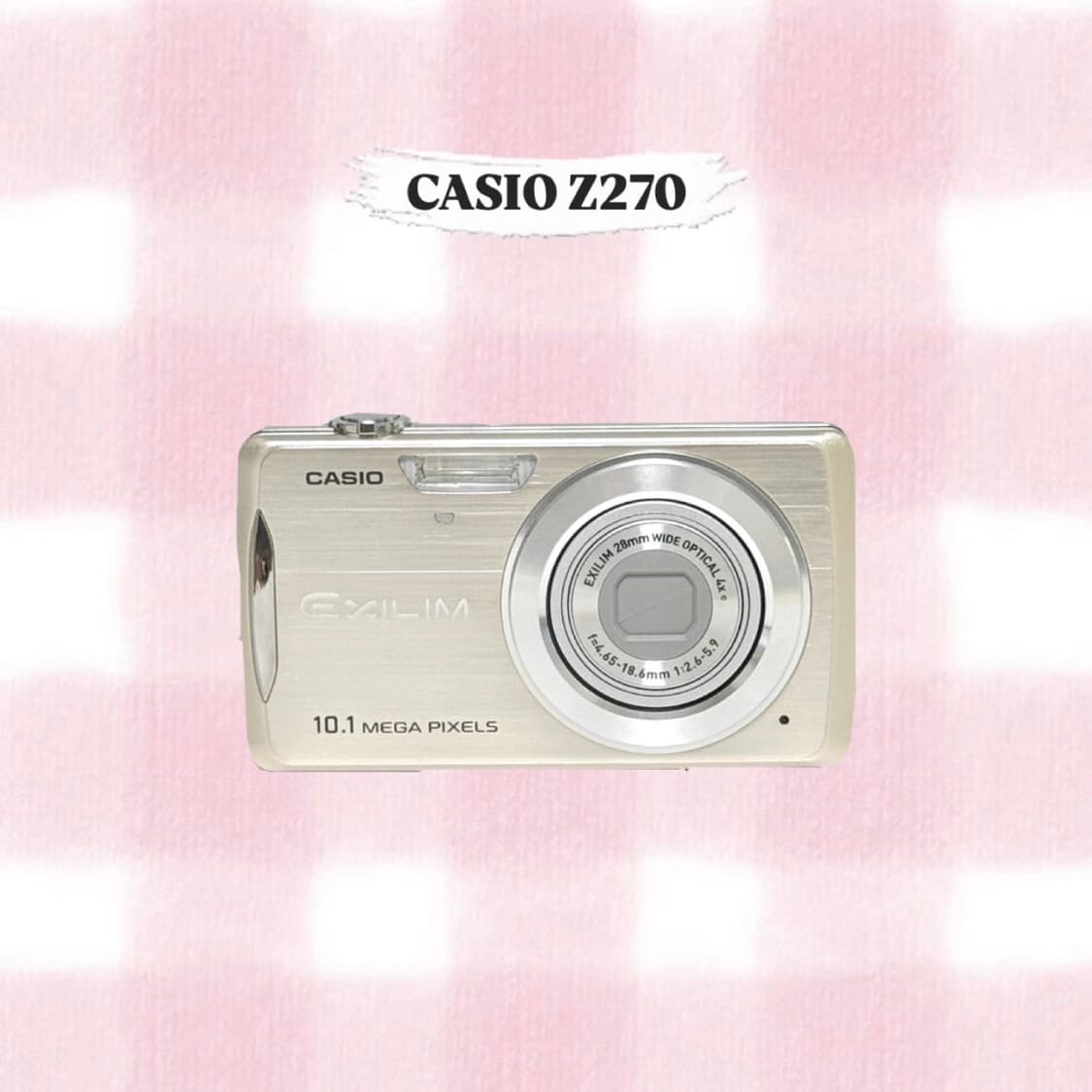 카시오 엑슬림 Z270 샴페인골드 빈티지디카 상품이미지1