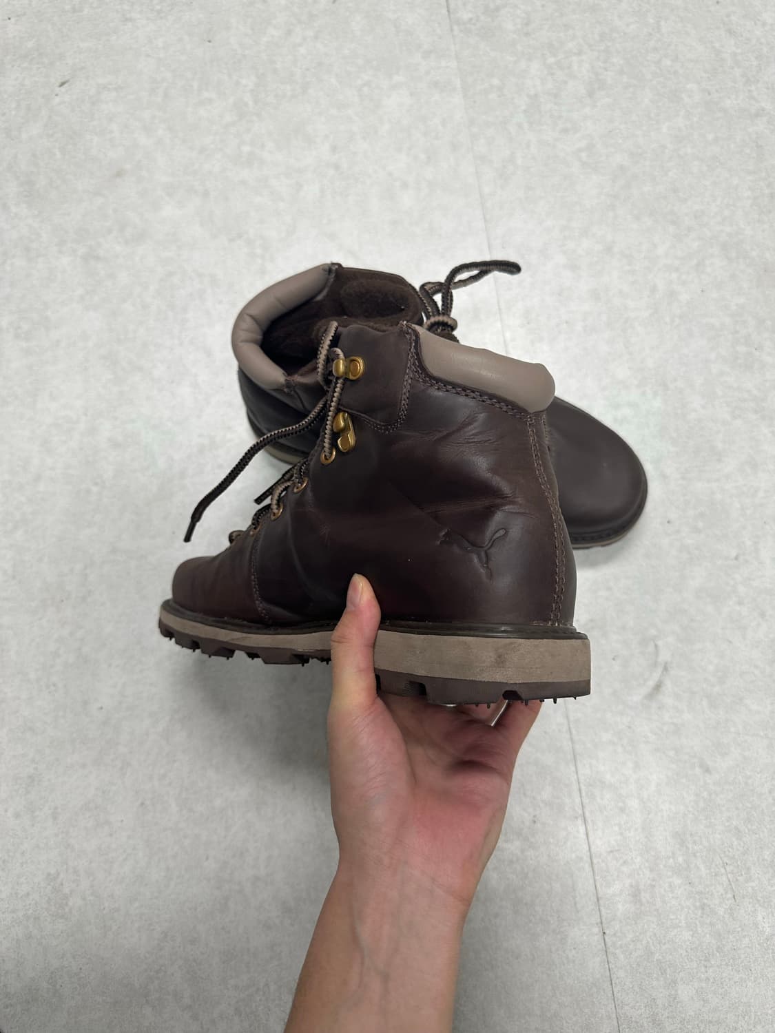 푸마 레더 하이킹 부츠   상품이미지6