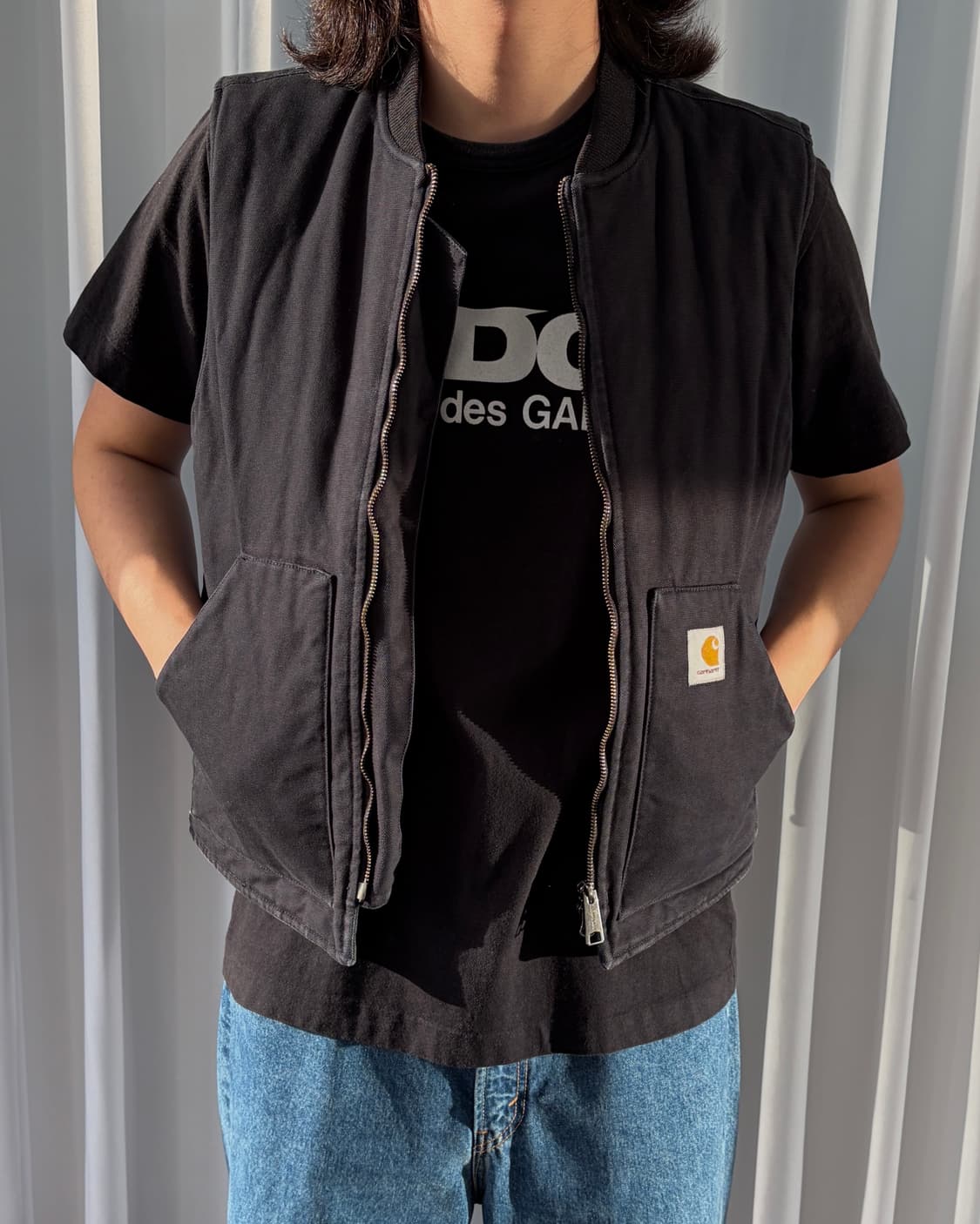 [M]칼하트 WIP 덕 캔버스 인슐레이티드 워크 베스트 상품이미지1