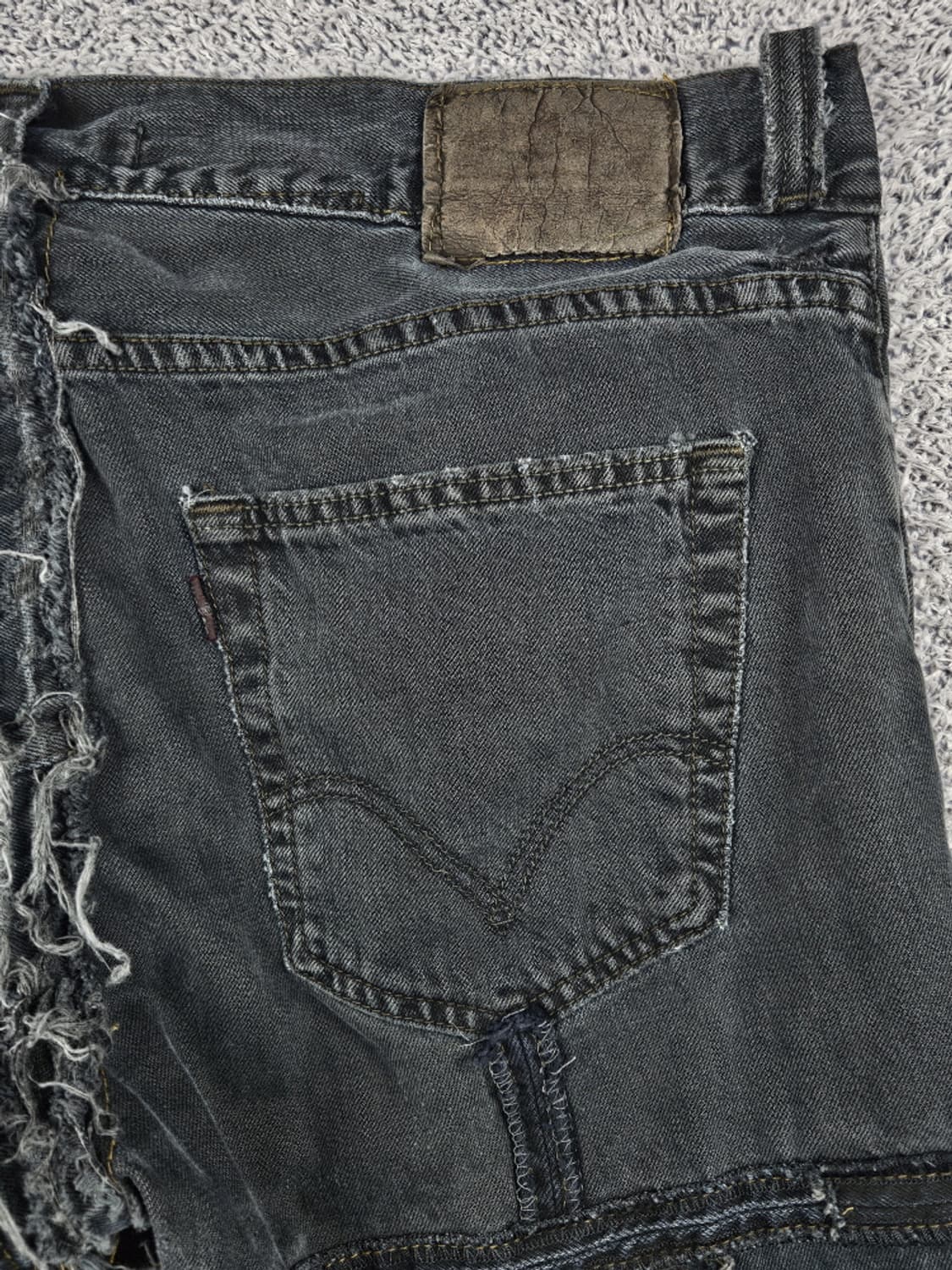 리바이스 리메이크 패치워크 커스텀 데님 팬츠 ( 36" ) / 10350 상품이미지10