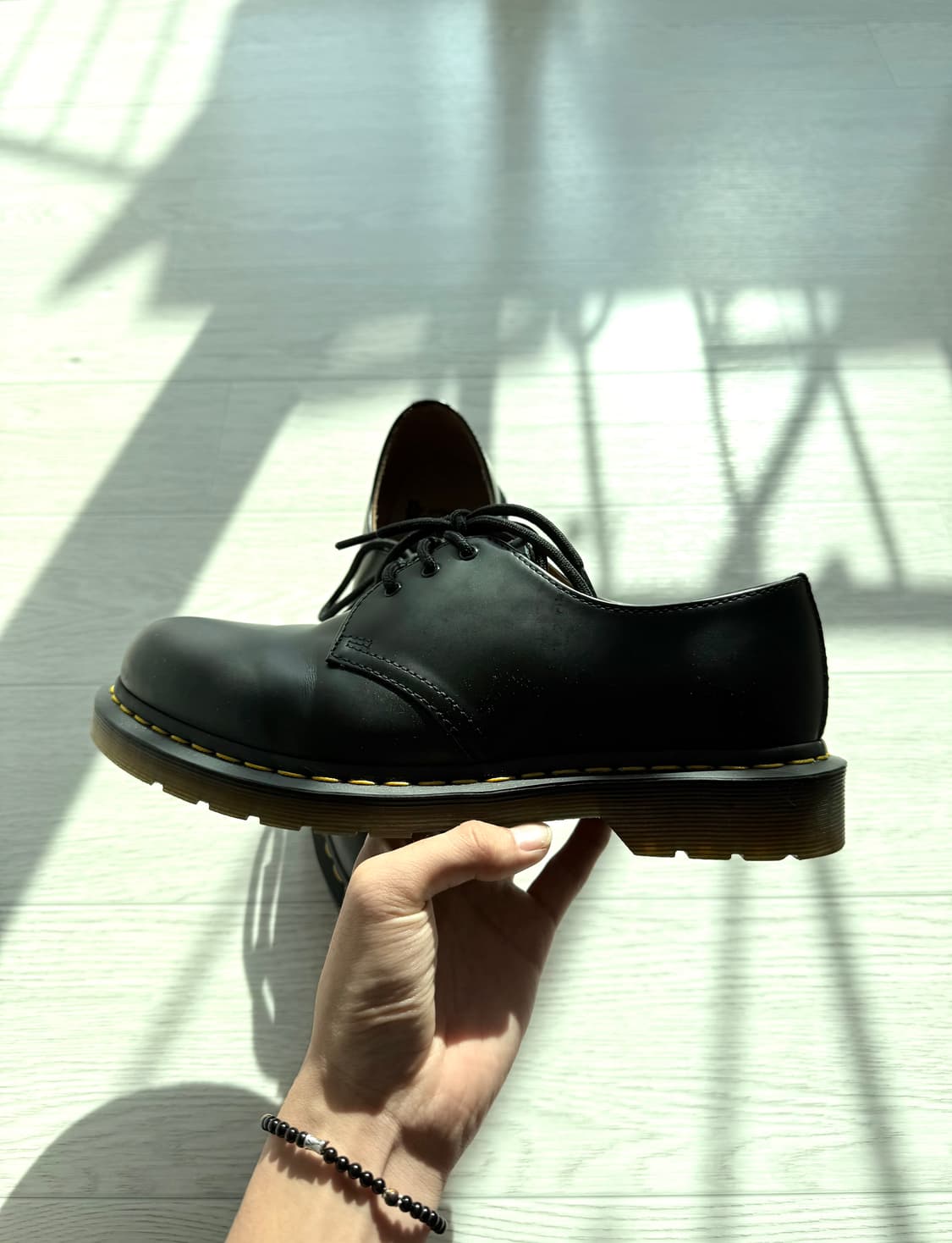 닥터마틴 1461 스무스 3홀 블랙 uk8 270 상품이미지3