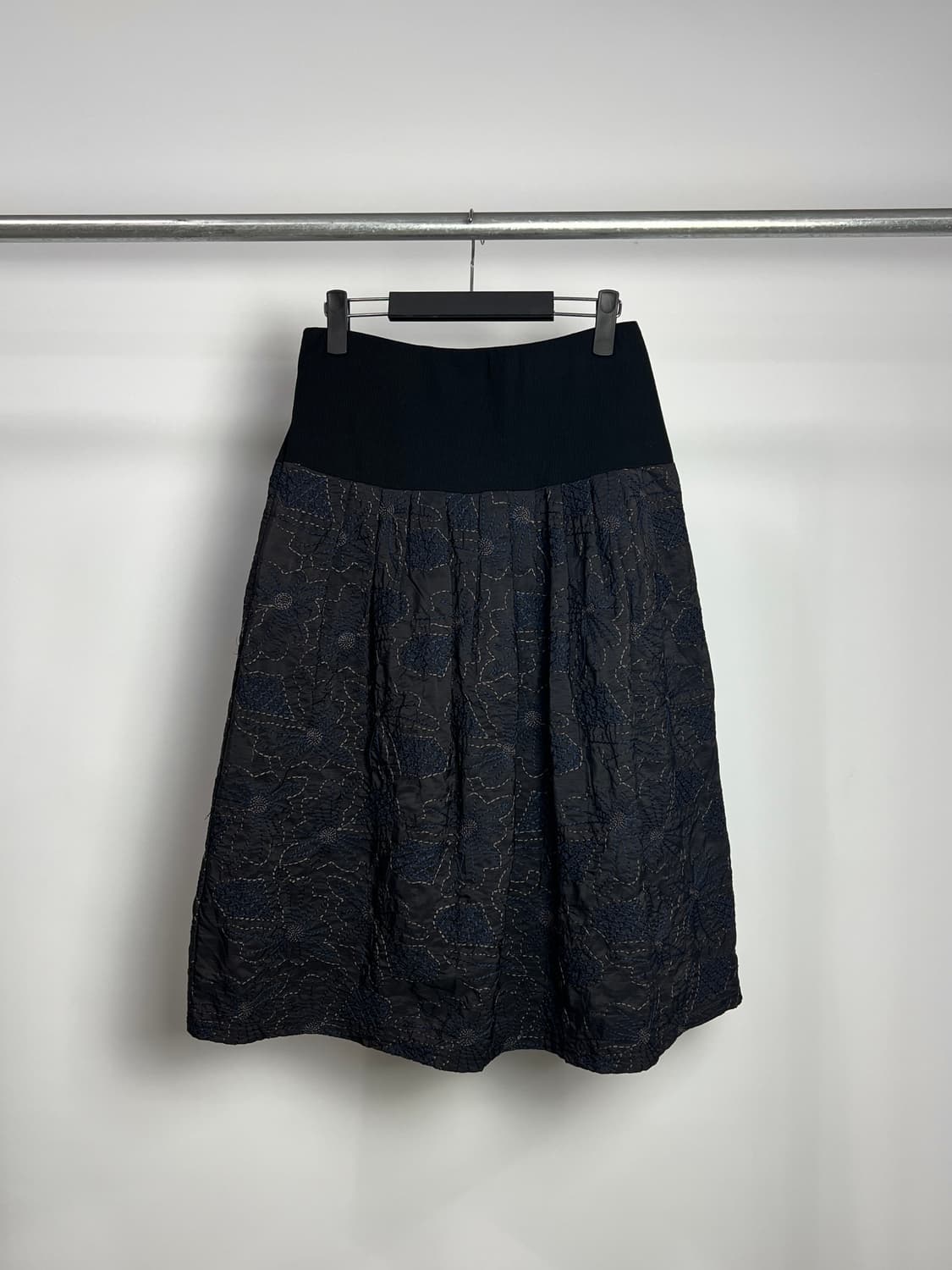 LAMONET 자수 디테일 롱 스커트 상품이미지5