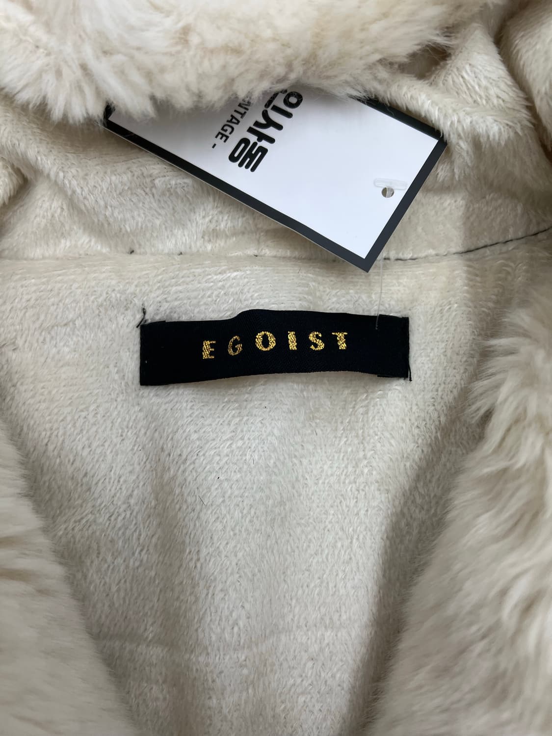 에고이스트 페이크 퍼 후드 베스트 상품이미지4