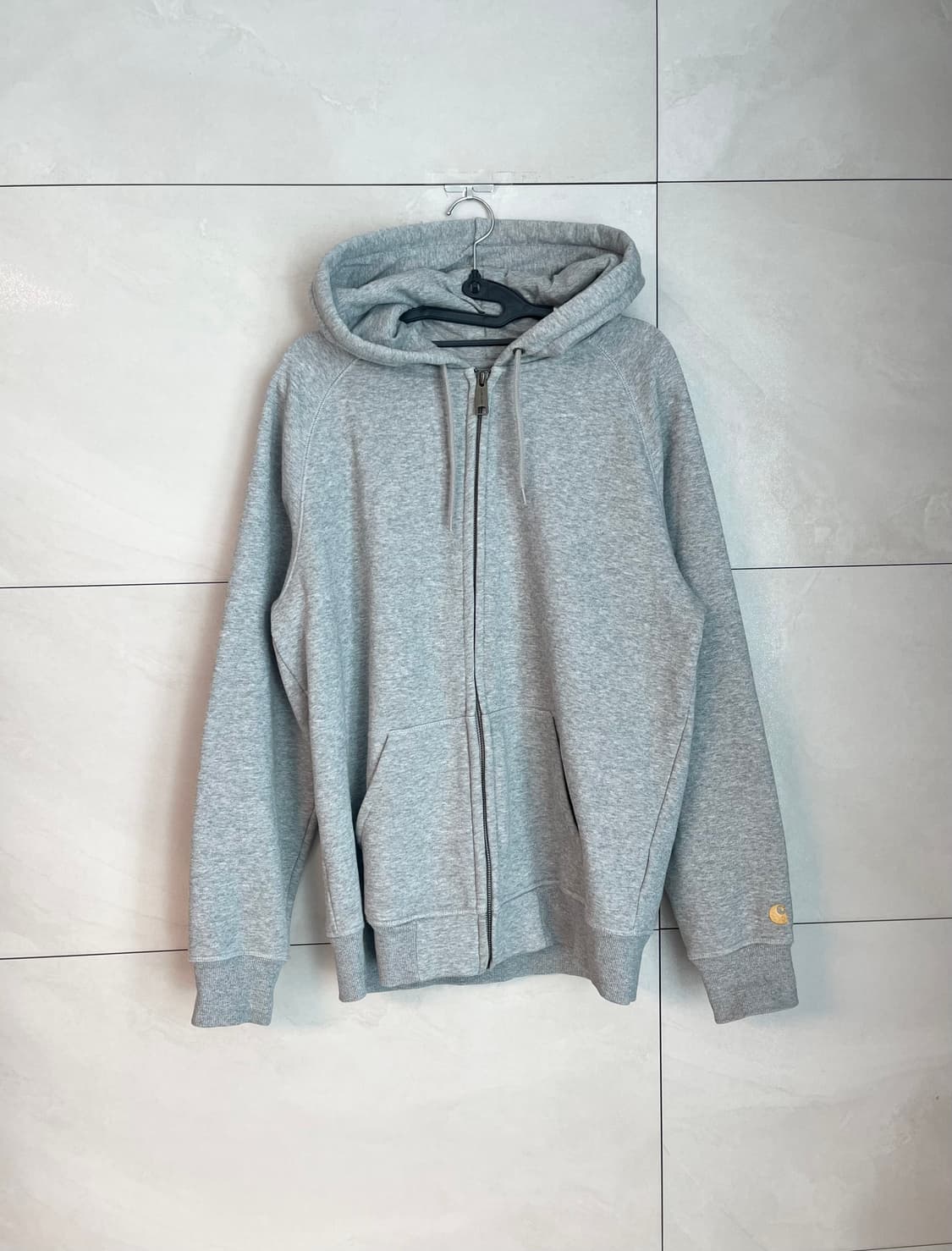 칼하트 그레이 후드집업 [M] 상품이미지1