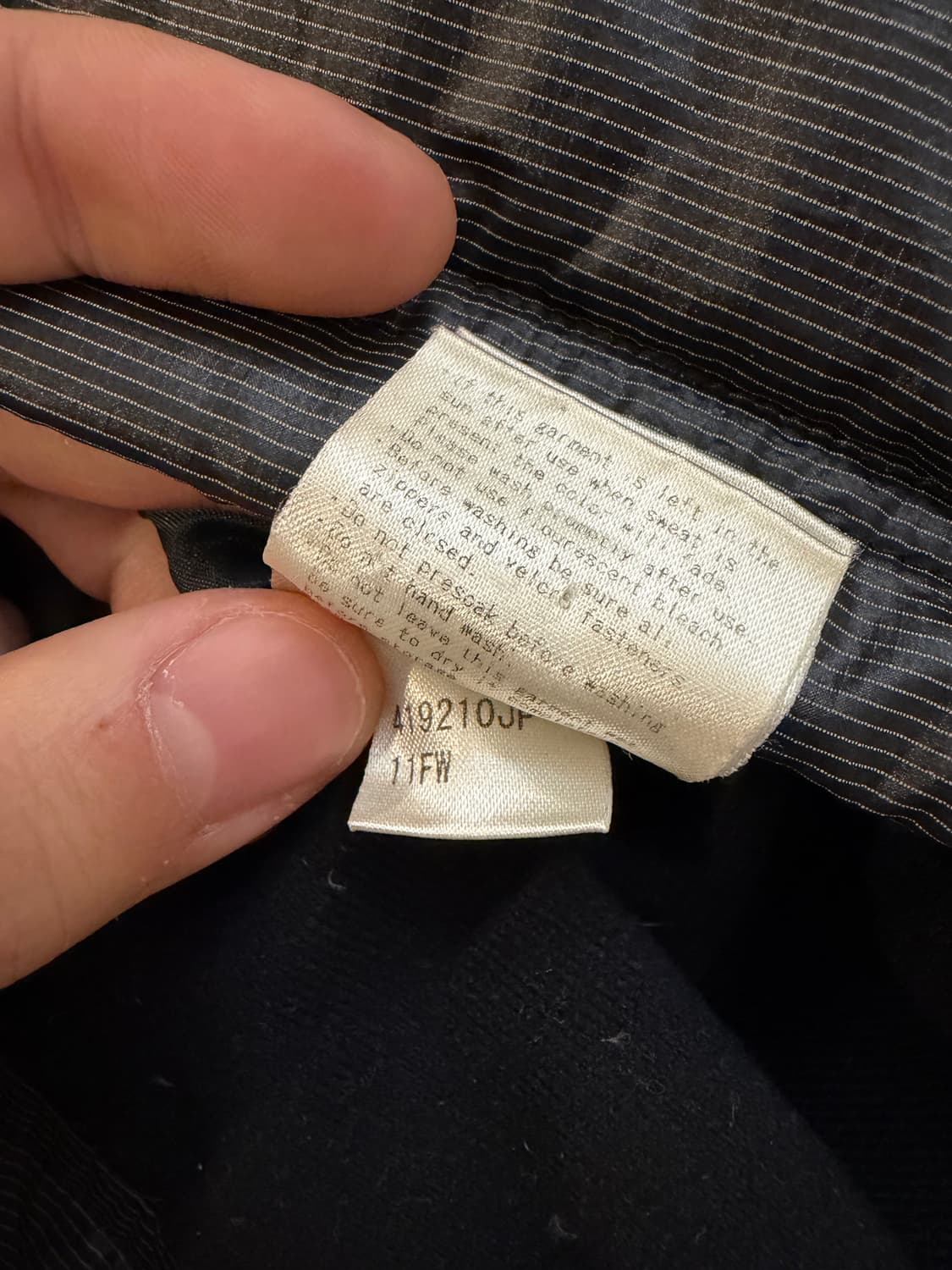 11FW 오클리 재팬 아카이브 구스다운 패딩 블랙 상품이미지9