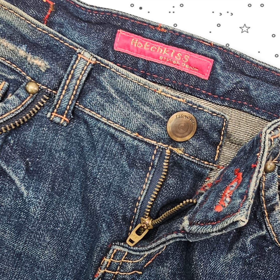 M HOTCHKISS 워싱 데님 스커트 상품이미지3