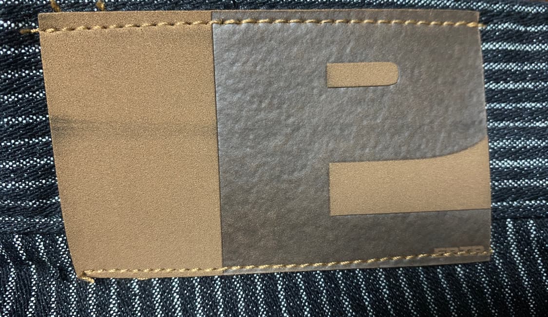 이알티알 ertr Stripe Denim Pants Black 데님 상품이미지6