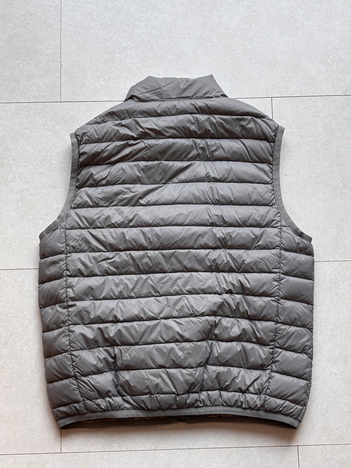 마시모두띠 다운 베스트 그레이 M 덕다운 90/10 상품이미지2