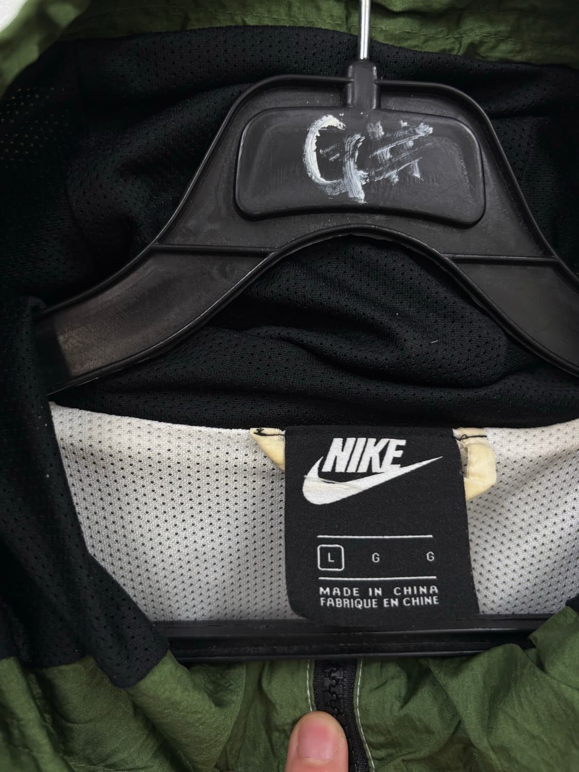 나이키 백로고 스우시 바람막이 상품이미지5