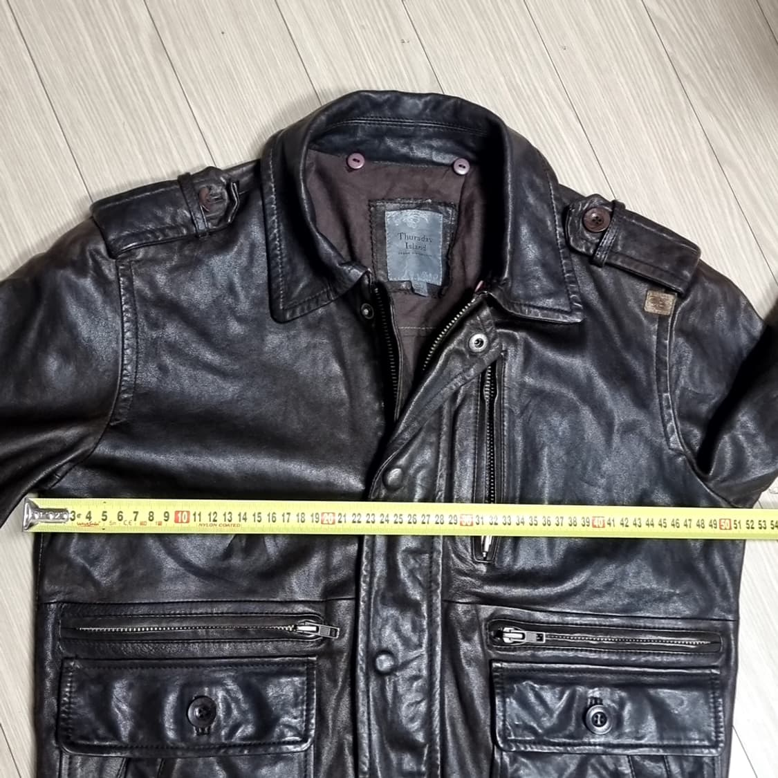 00s썰스데이아일랜드 a-2 양가죽자켓(100) 상품이미지5