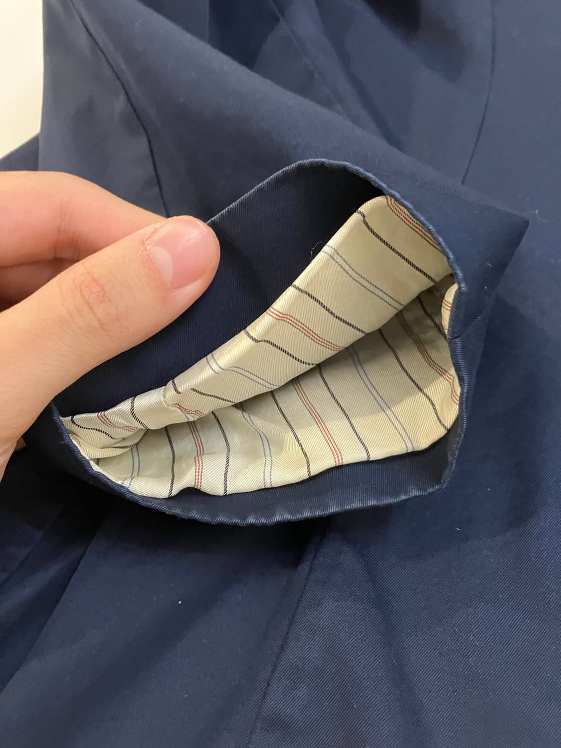 폴로 랄프로렌 코튼 스포츠 블레이저 네이비 상품이미지3