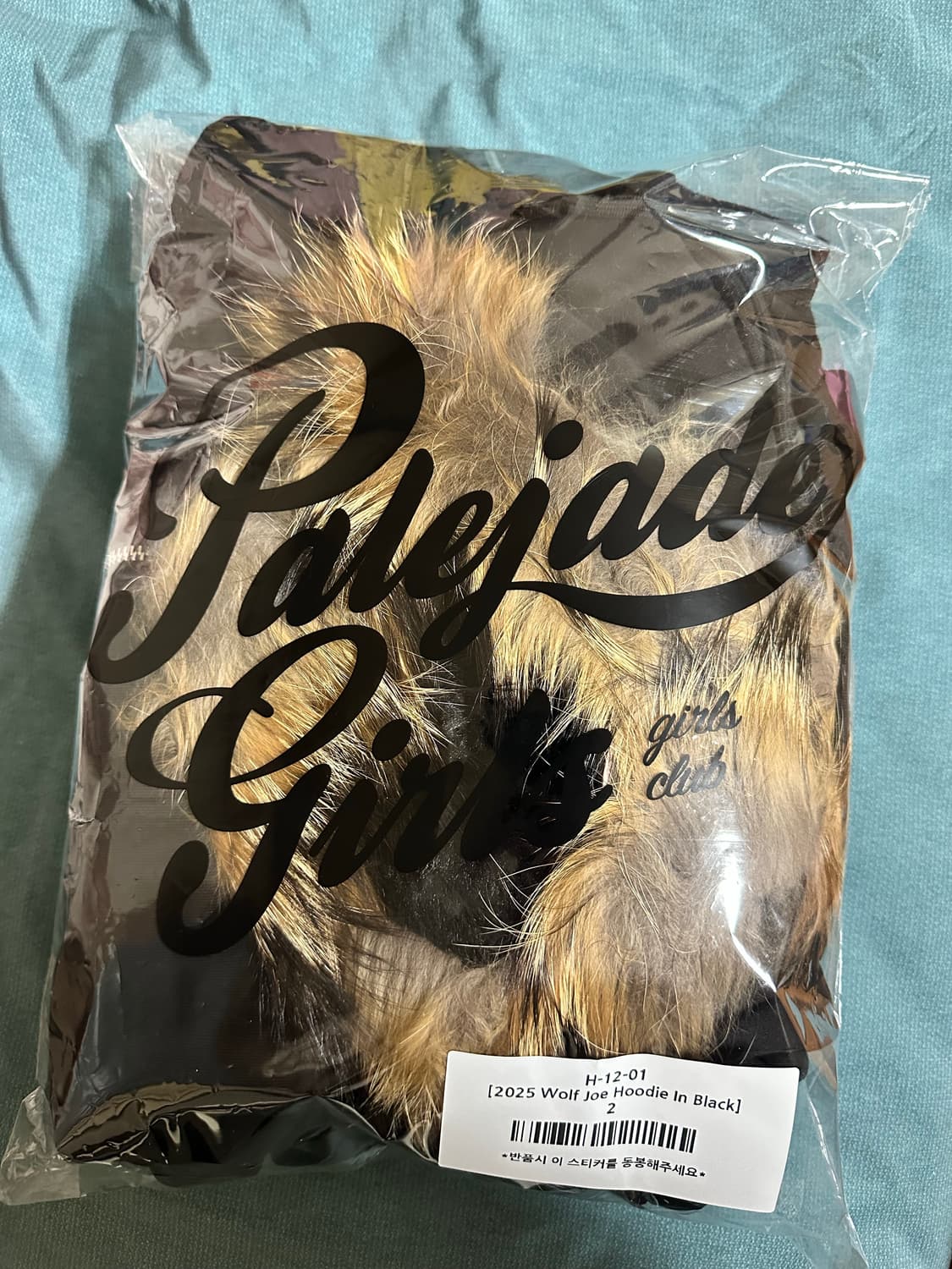 페일제이드 울프죠 블랙 2사이즈 새상품 상품이미지3