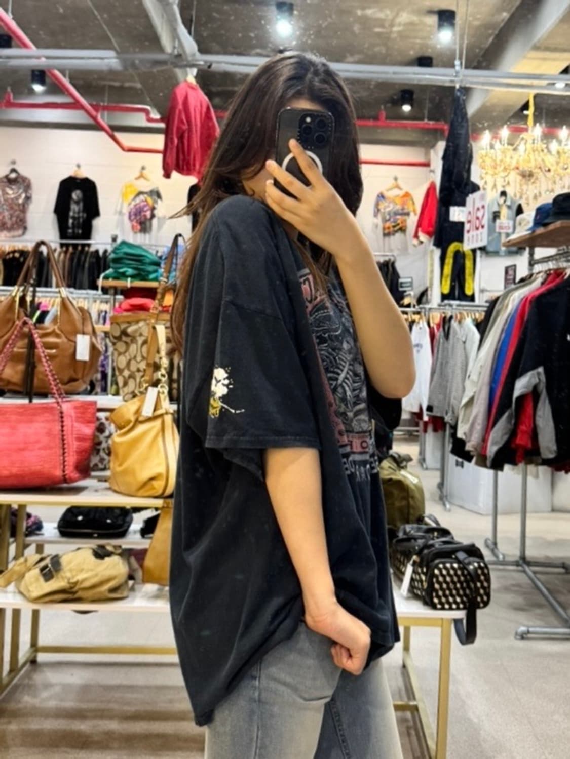 빈티지 프린팅 반팔 티셔츠 상품이미지4