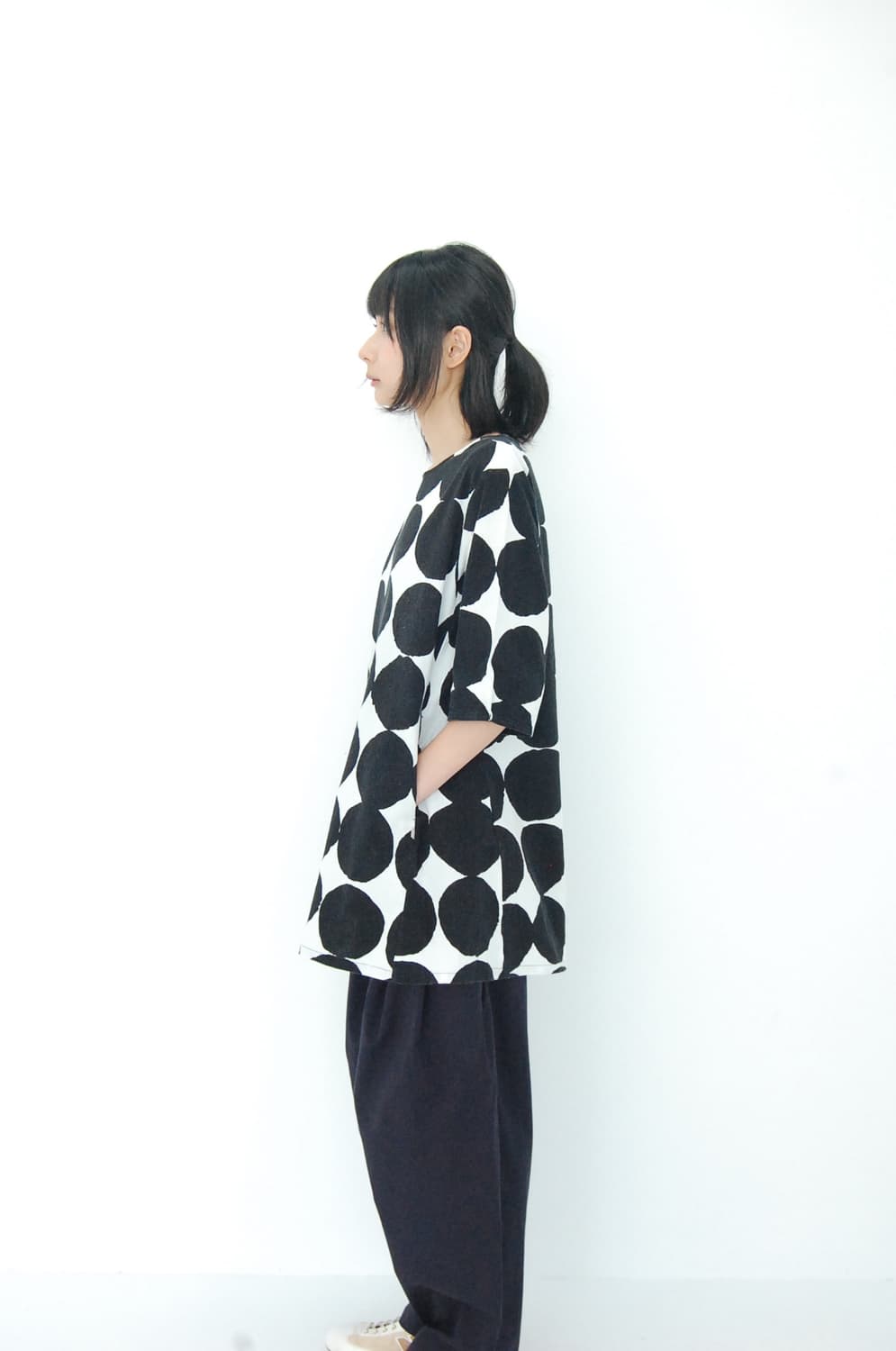 Sousou polka cotton top 상품이미지1