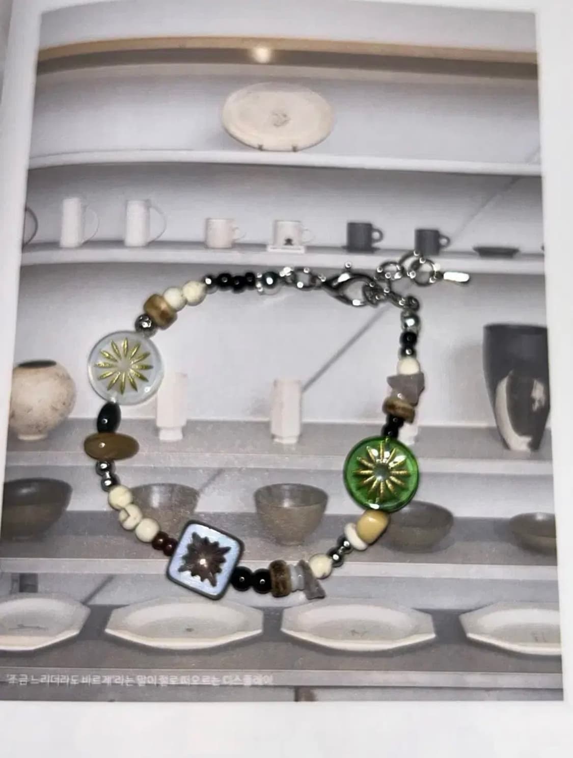 빈티지 비즈 팔찌 /  vintage bracelet 상품이미지3