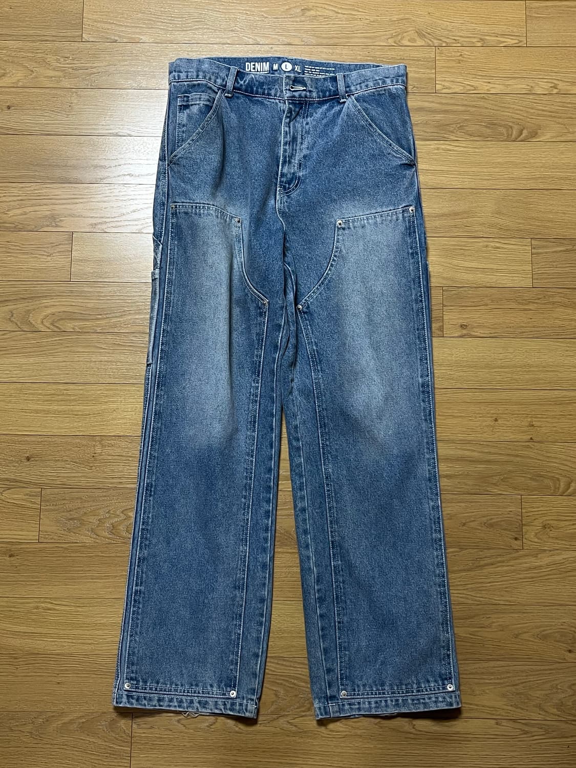 엑스트라오디너리 더블니 데님 팬츠 [L] 상품이미지1