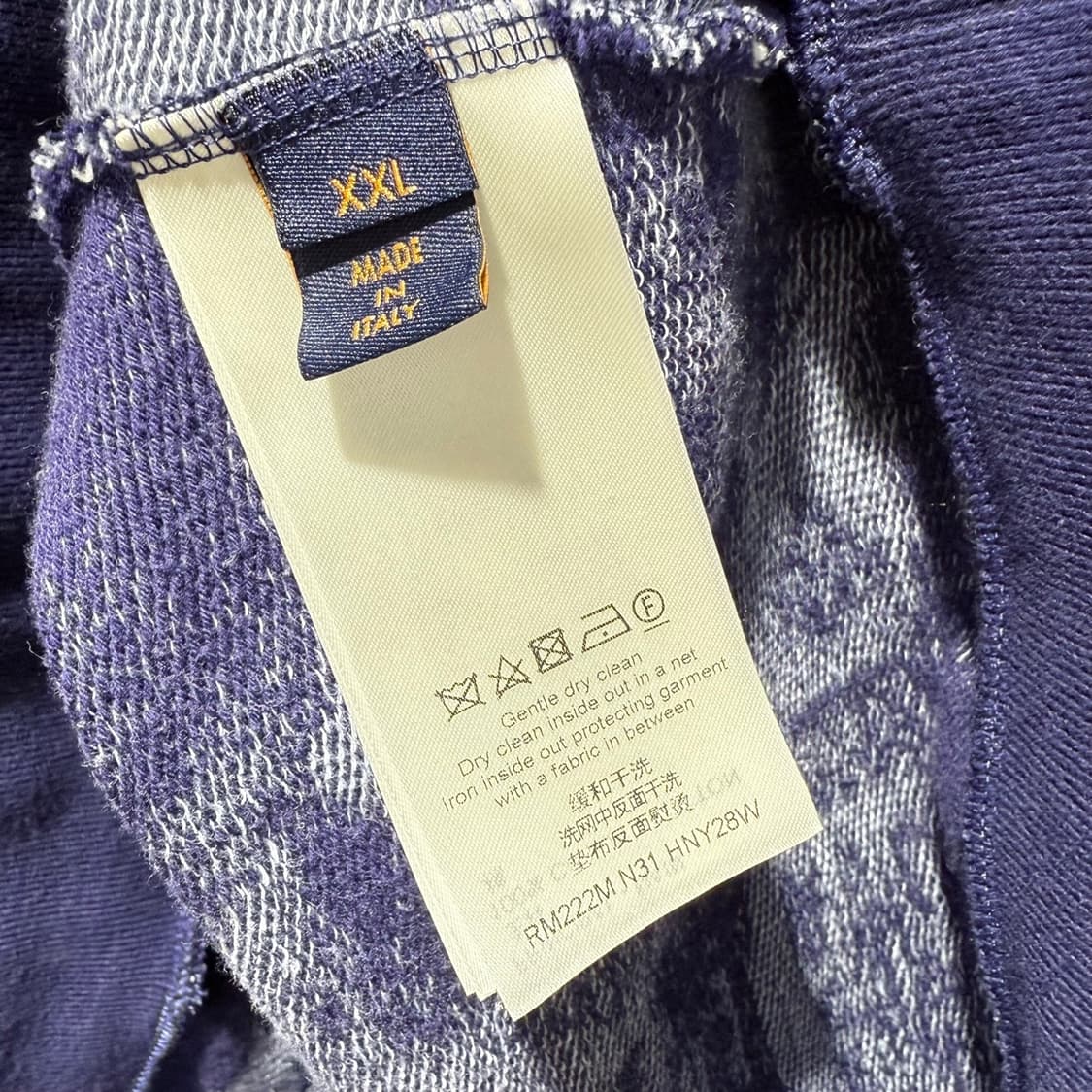 2XL / 루이비통 모노그램 반다나 니트 반팔 후드  상품이미지6
