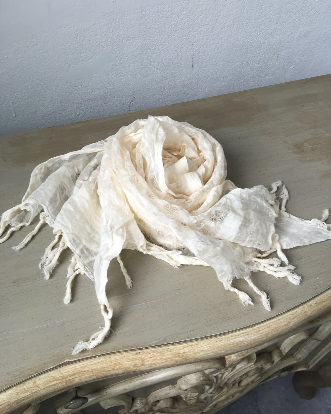 net pattern scarf 상품이미지2