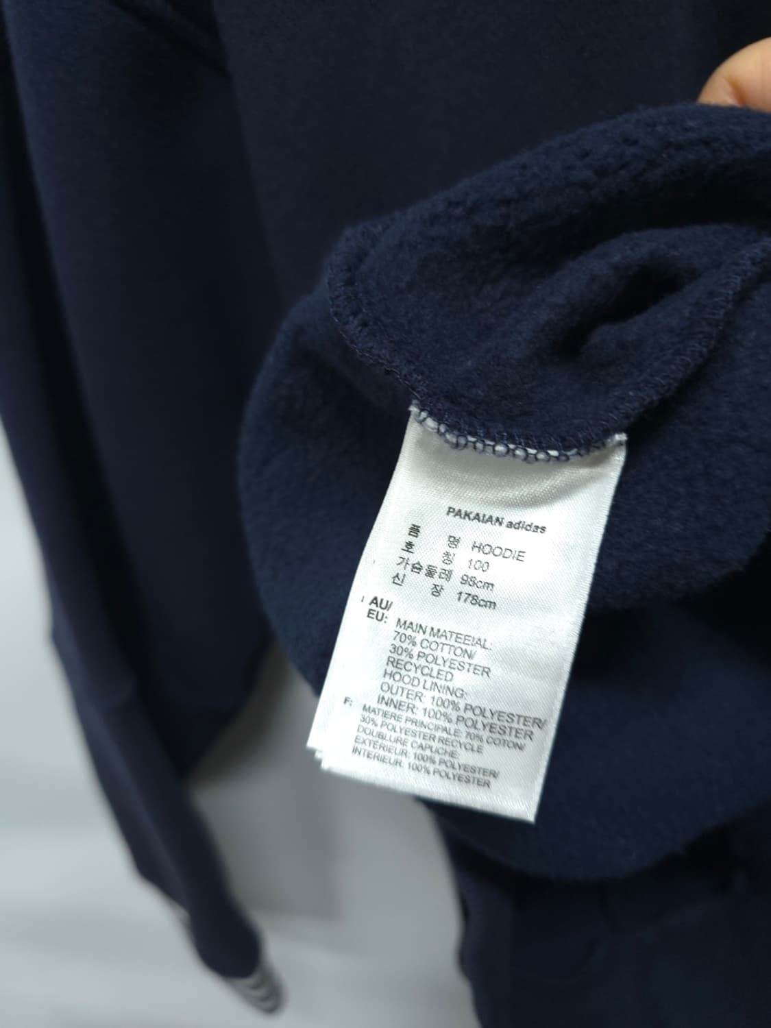 아디다스OG 백로고 후드 ( 여성66-77 ) 상품이미지10