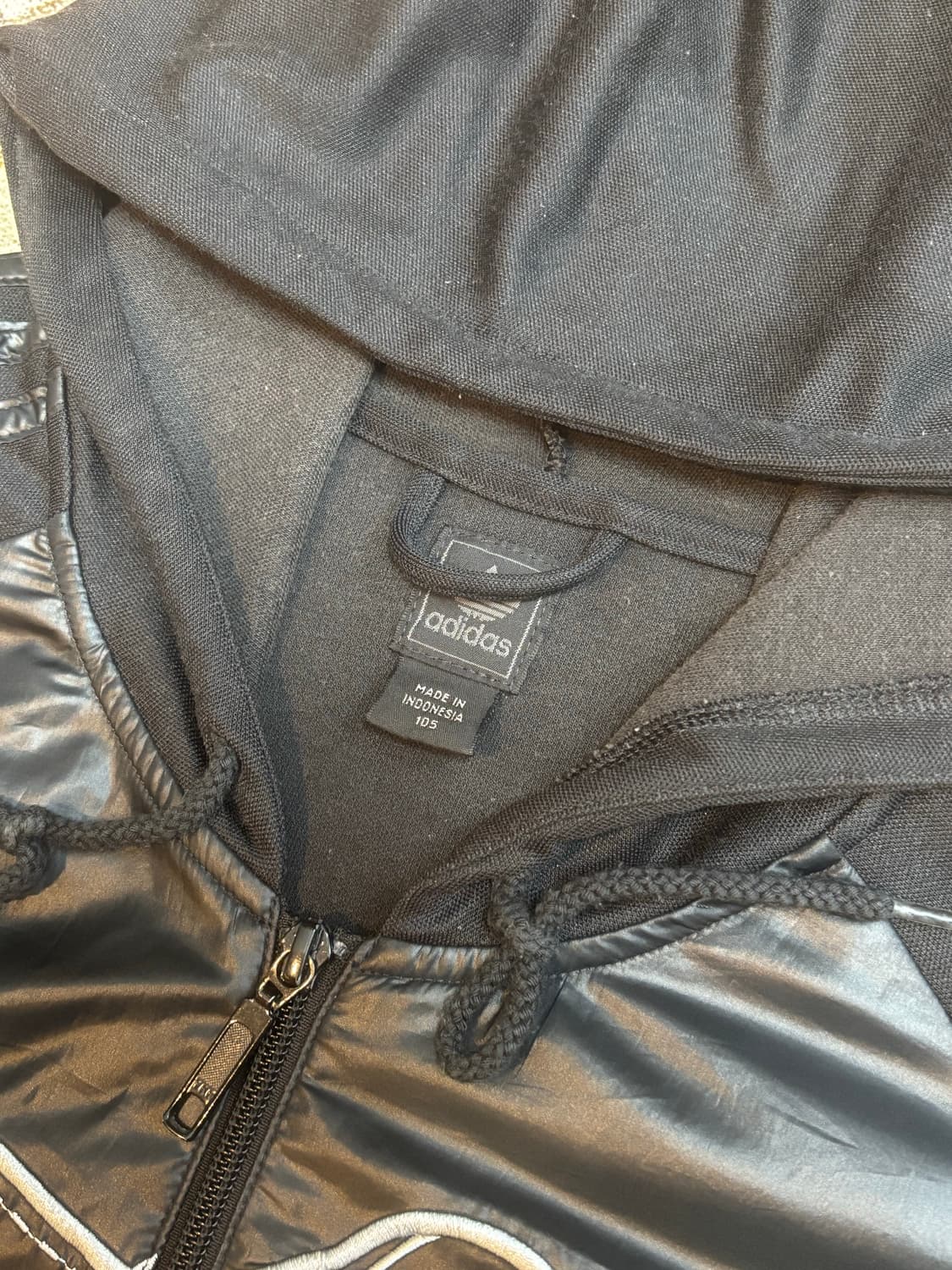 아디다스 자수 디테일 후드집업 상품이미지5