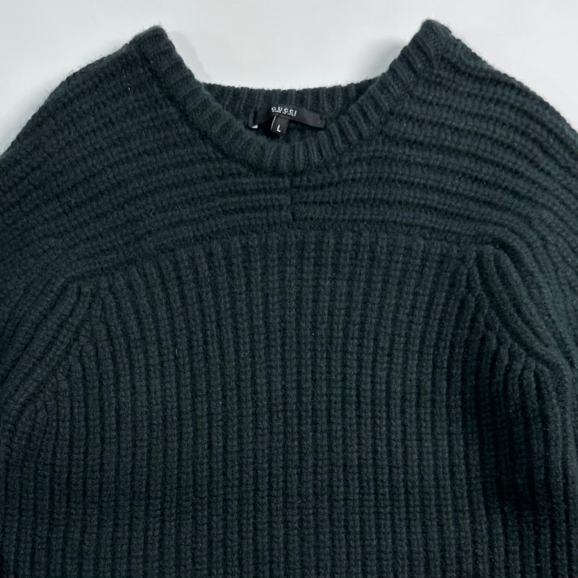 구찌 그린 울 니트 상품이미지2