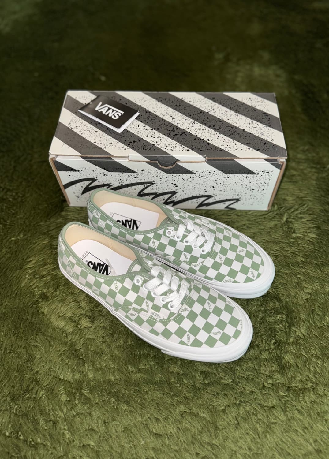 [285] 반스 볼트 라인 어센틱 체커보드 로든 프로스트 상품이미지1