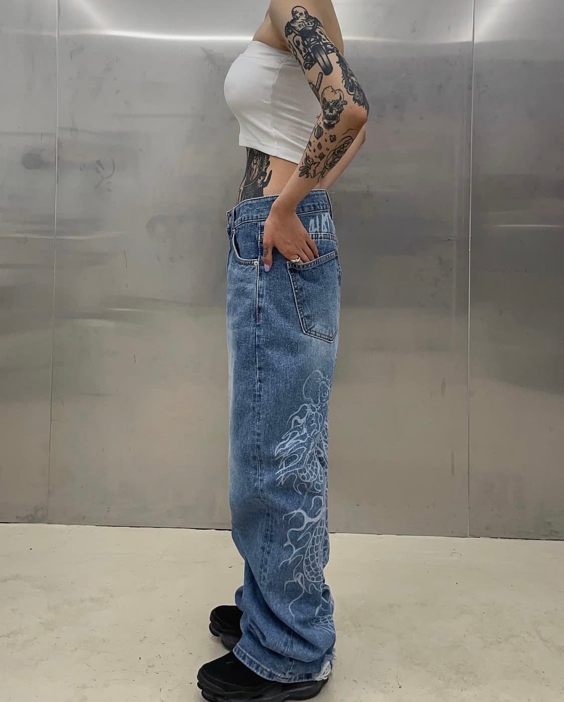 왓더파티 드래곤 데님 상품이미지6