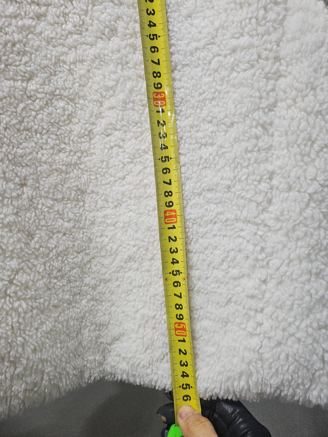 MIXXO 믹쏘 아이보리 두툼 뽀글이 숏 자켓 S 상품이미지7