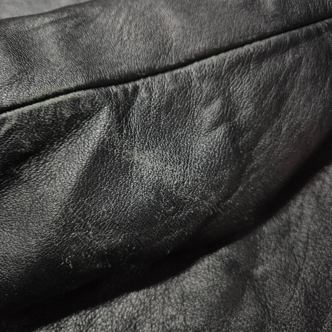 [베스트 상품🔥] 커버낫 블랙 투웨이 레더자켓 상품이미지8