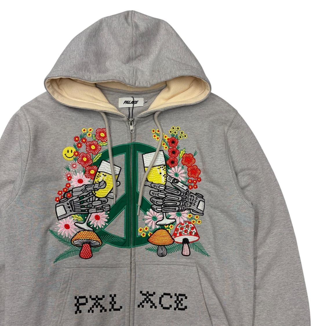 21ss 팔라스 히피 살루트 그레이 후드집업 M 상품이미지2