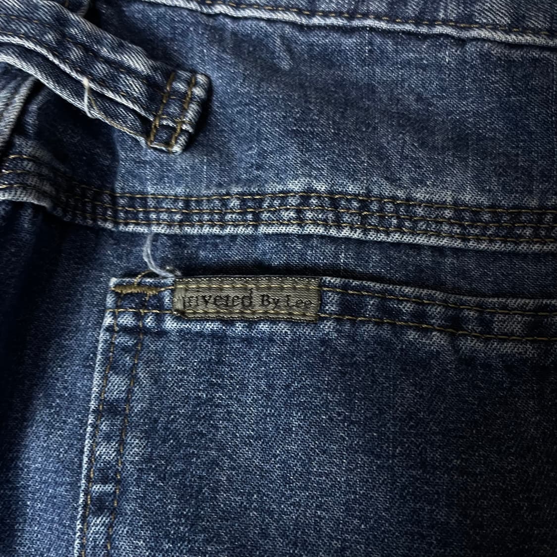 (32) LEE 리 riveted 중청 백카고 데님 팬츠 상품이미지7